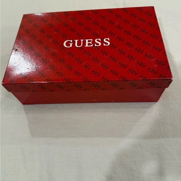 Guess Snakeskin Print Heels with Blue Insole - Picture 10 of 11